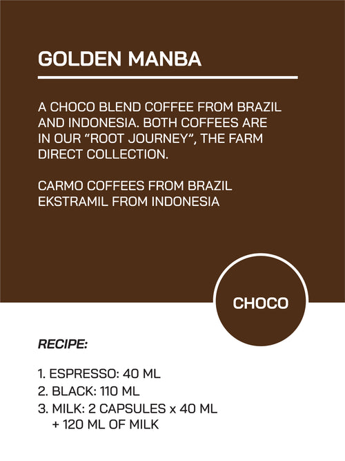 Capsule 02｜Golden Manba｜Choco