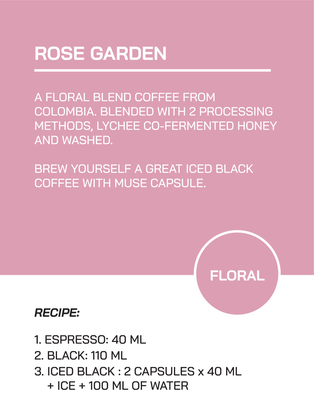 Capsule 04｜Rose Garden｜Floral