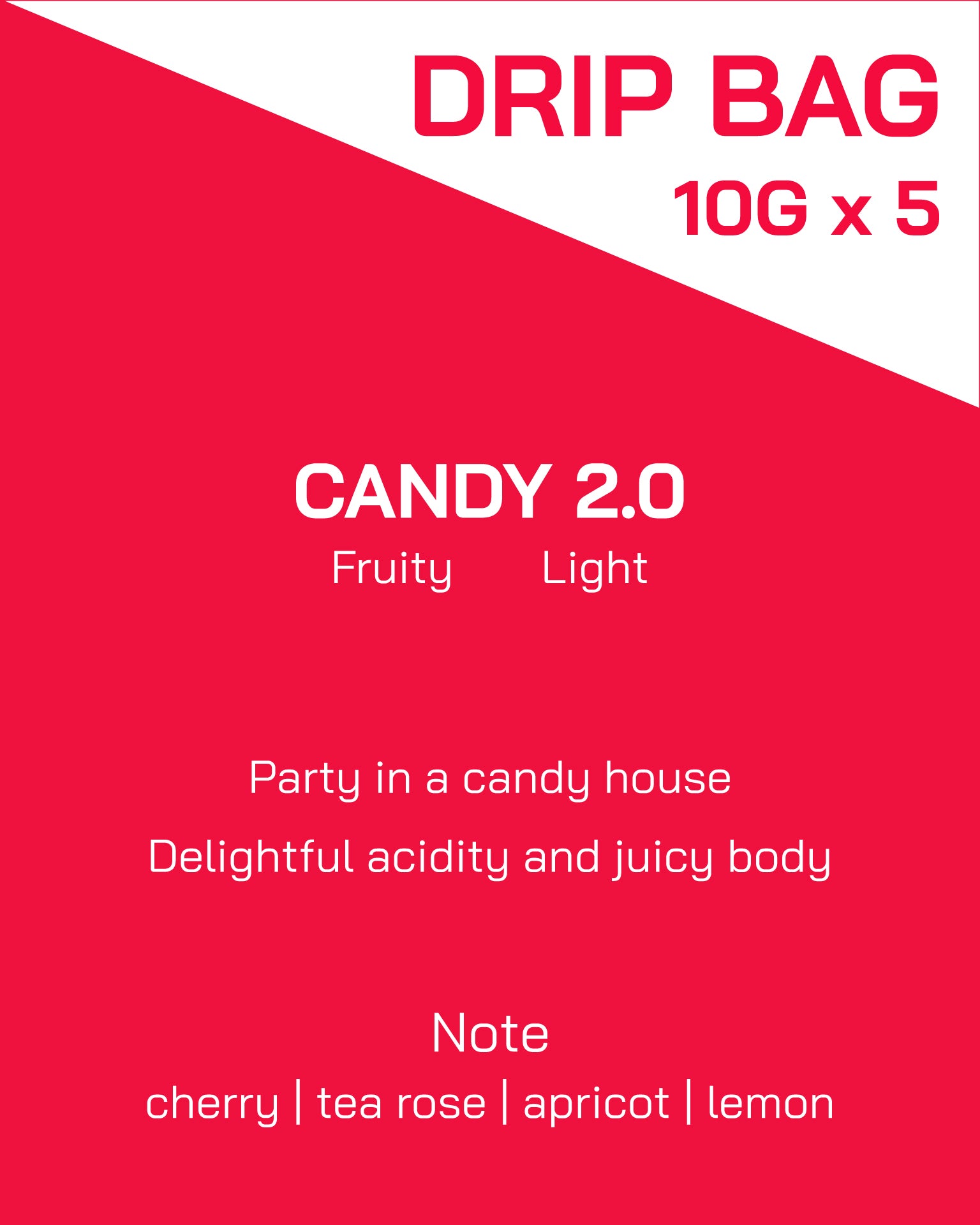 Drip Bag | Candy 2.0 | Fruity | Light