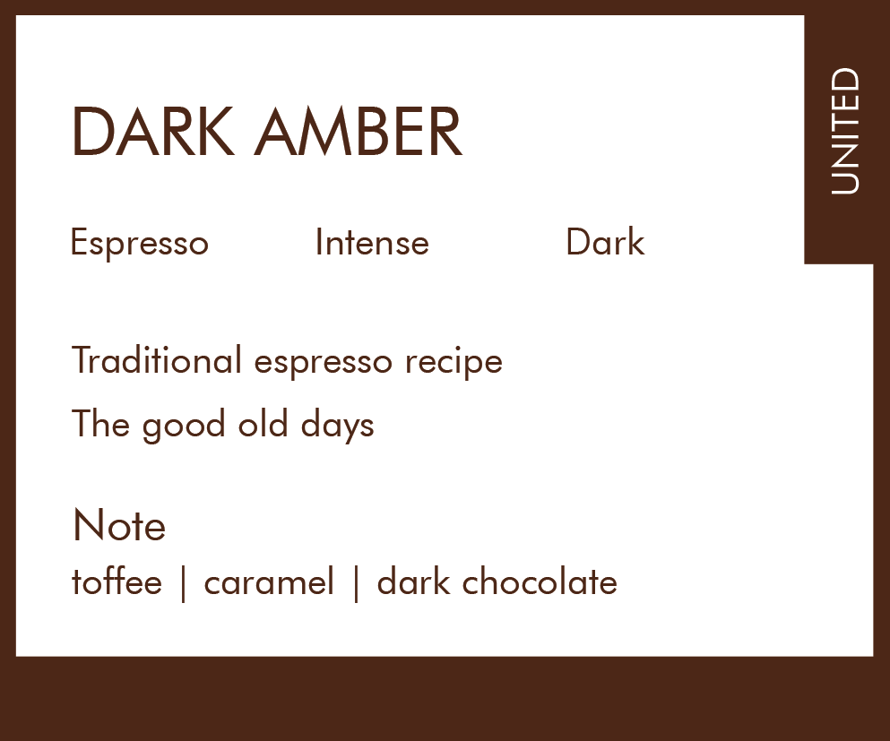 Espresso Blend | Dark Amber | Intense | Dark